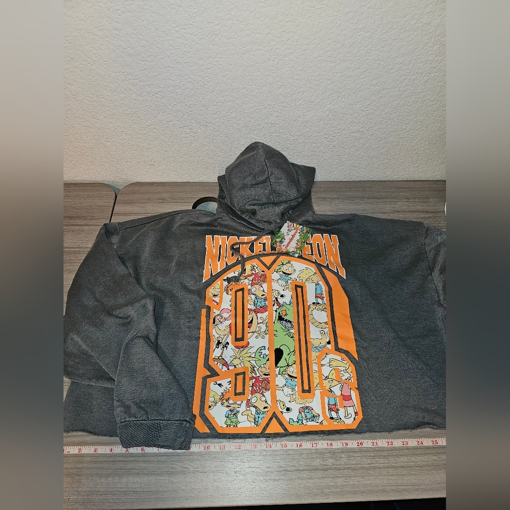 Nickelodeon Crop plus size hoodie